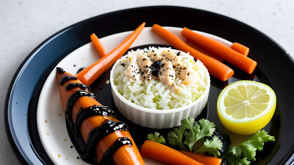 A simple meal-kit dinner served on a divided plastic plate for a picky eater
